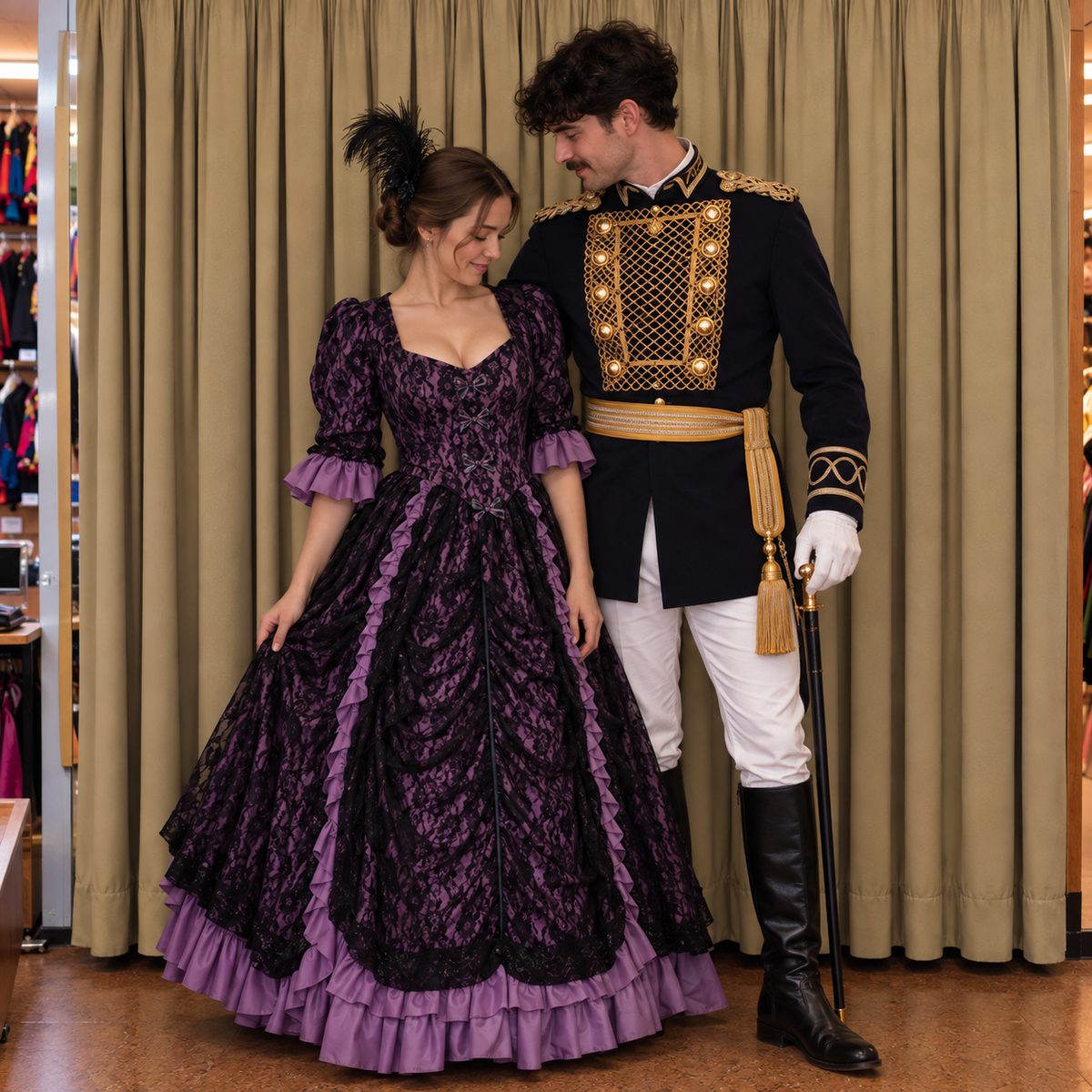 Pareja Victoriana