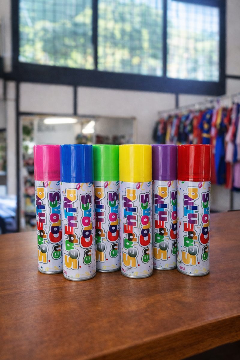 Serpentina Aerosol Colores
